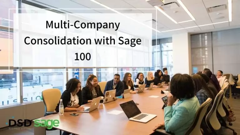 Multi-Company Consolidation with Sage 100