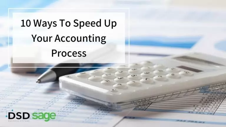 10 Ways To Speed Up Your Accounting Process