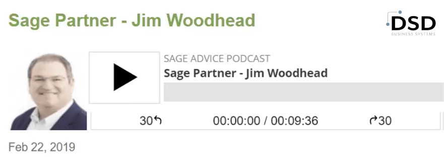 Sage Advice Podcast live from Sage Summit San Diego with Jim Woodhead and Ed Kless