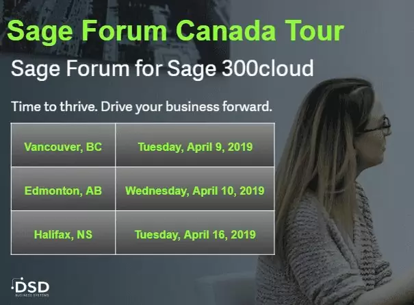 Sage Forum Canada Tour