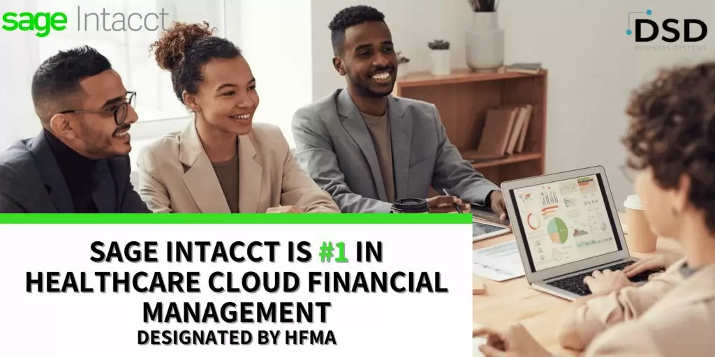 Sage Intacct is #1 in Healthcare Cloud Financial Management Designated by HFMA