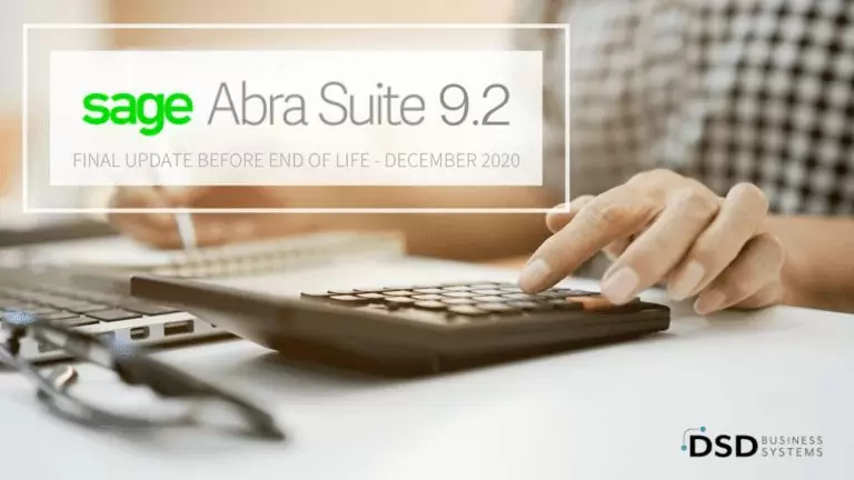 Sage Abra Suite Final Update End of Life