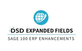 DSD Expanded Fields Sage 100 Enhancements