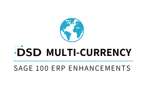 DSD Multi-Currency Sage 100 Enhancements