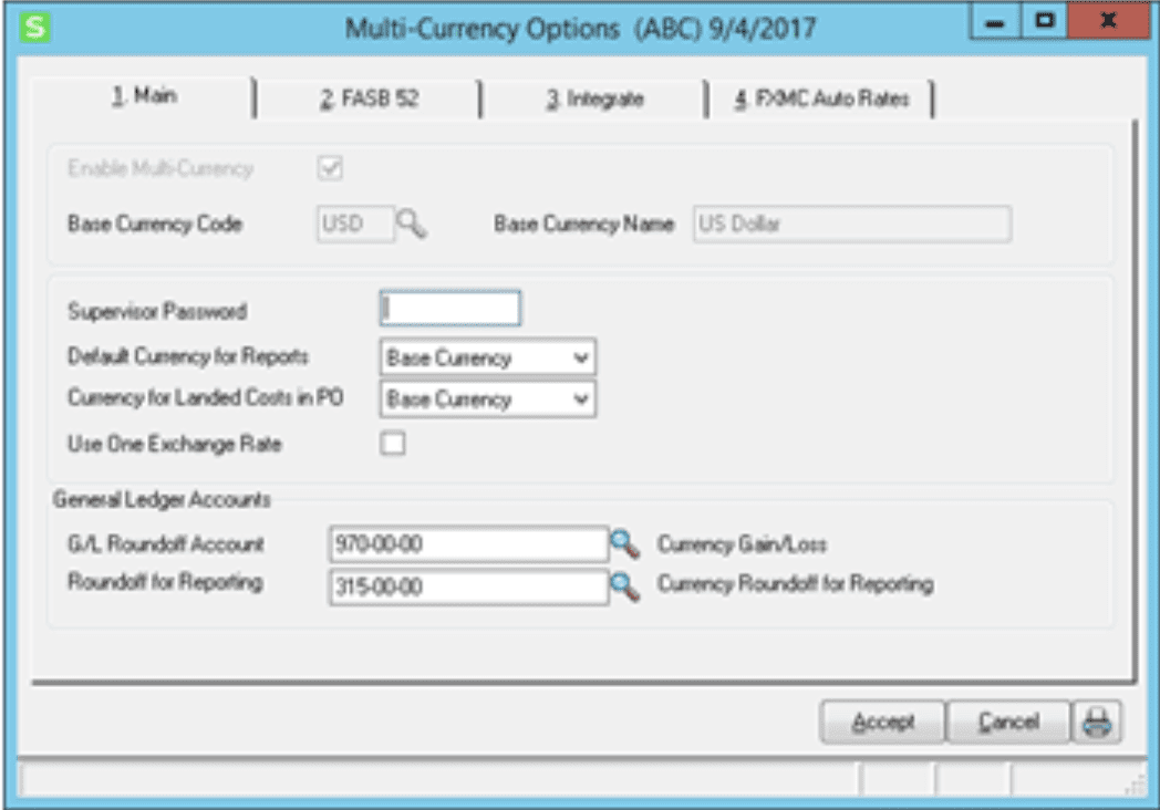 Sage 100 Enhancement MultiCurrency DSD Business Systems