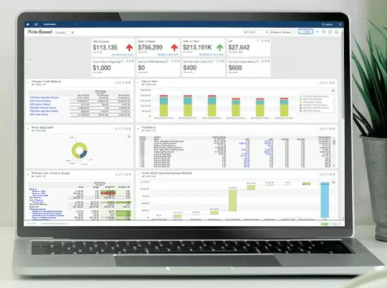 Financial services accounting software