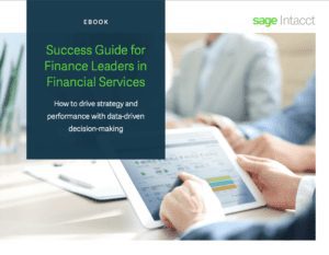 Success Guide for Finance Leaders in Financial Services