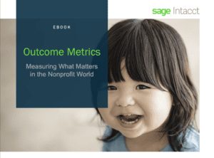 Sage Intacct Nonprofit Outcome Metrics