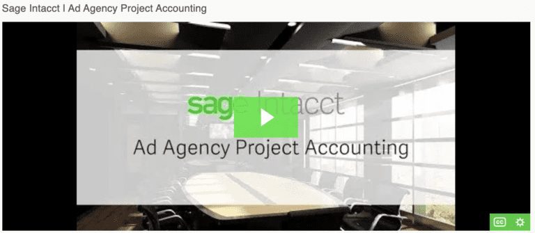 Ad Agency Project Accounting