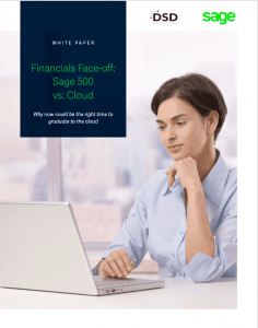 Financials Face-off: Sage 500 vs. Cloud