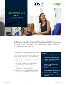 Sage 100 Business Care Brochure