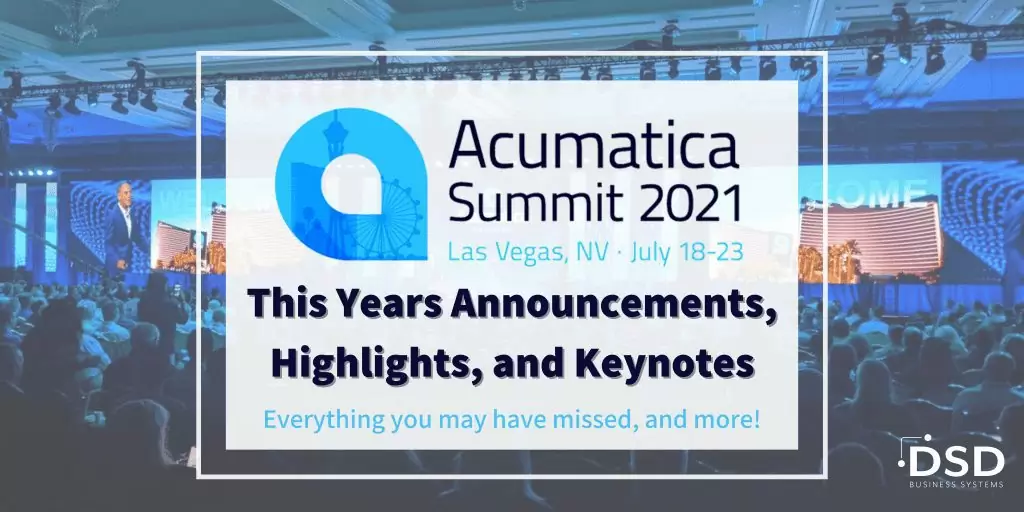 Acumatica Summit 2021