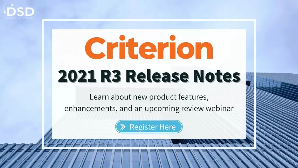 Criterion HCM 2021 R3
