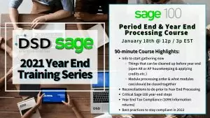Sage Year End Series 2021
