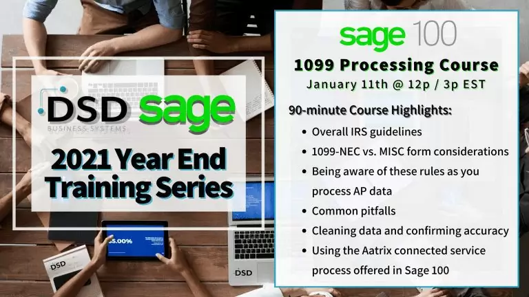 Sage Year End Series 2021