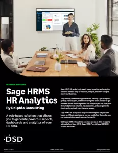 Sage HRMS HR Analytics
