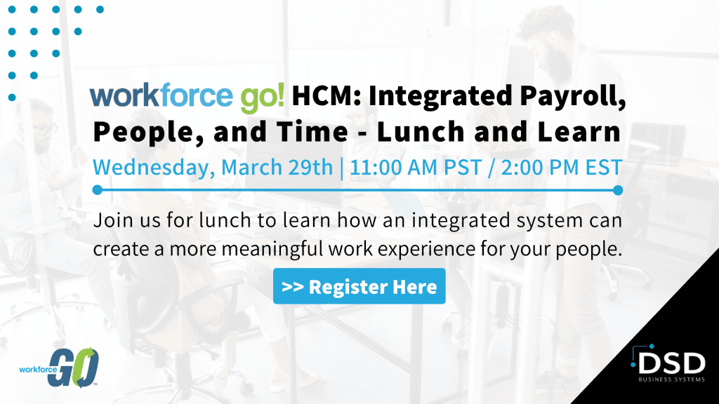 Workforce go HCM integrated payroll, people, and time