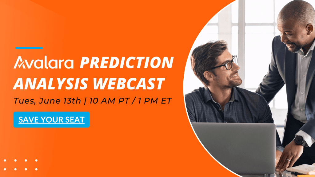 Avalara Prediction Analysis Webcast