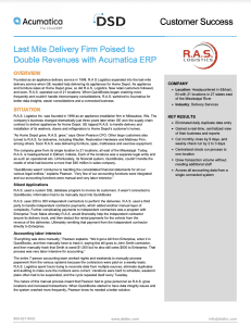 Acumatica Customer-Success Story RAS Logistics