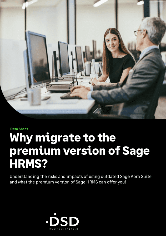 Why migrate to the premium version of Sage HRMS Data Sheet