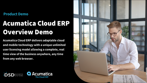 Acumatica Cloud ERP Demo