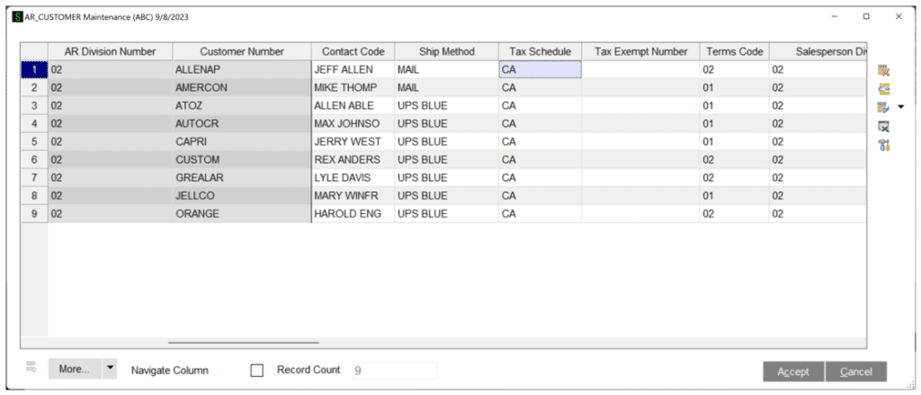 LMAD Advanced Data Editor
