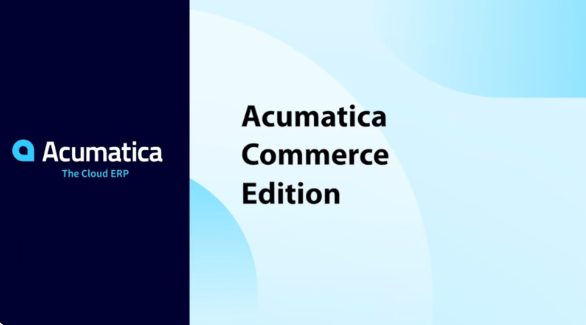 Acumatica Commerce Edition Product Tour