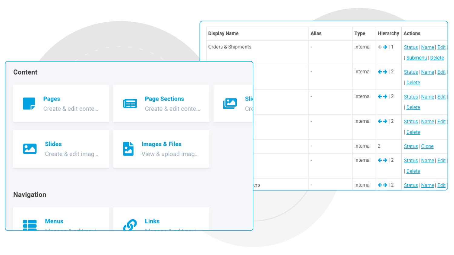 Sage 100 Customer Portal by CIMcloud Ecommerce + CRM + Your ERP --Manage Portal Content