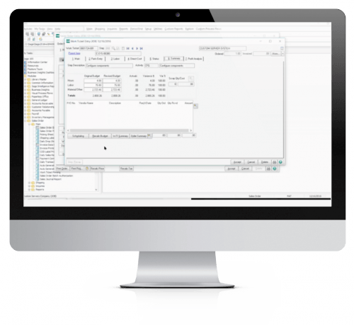 Scanco for Sage 100 Manufacturing Technology