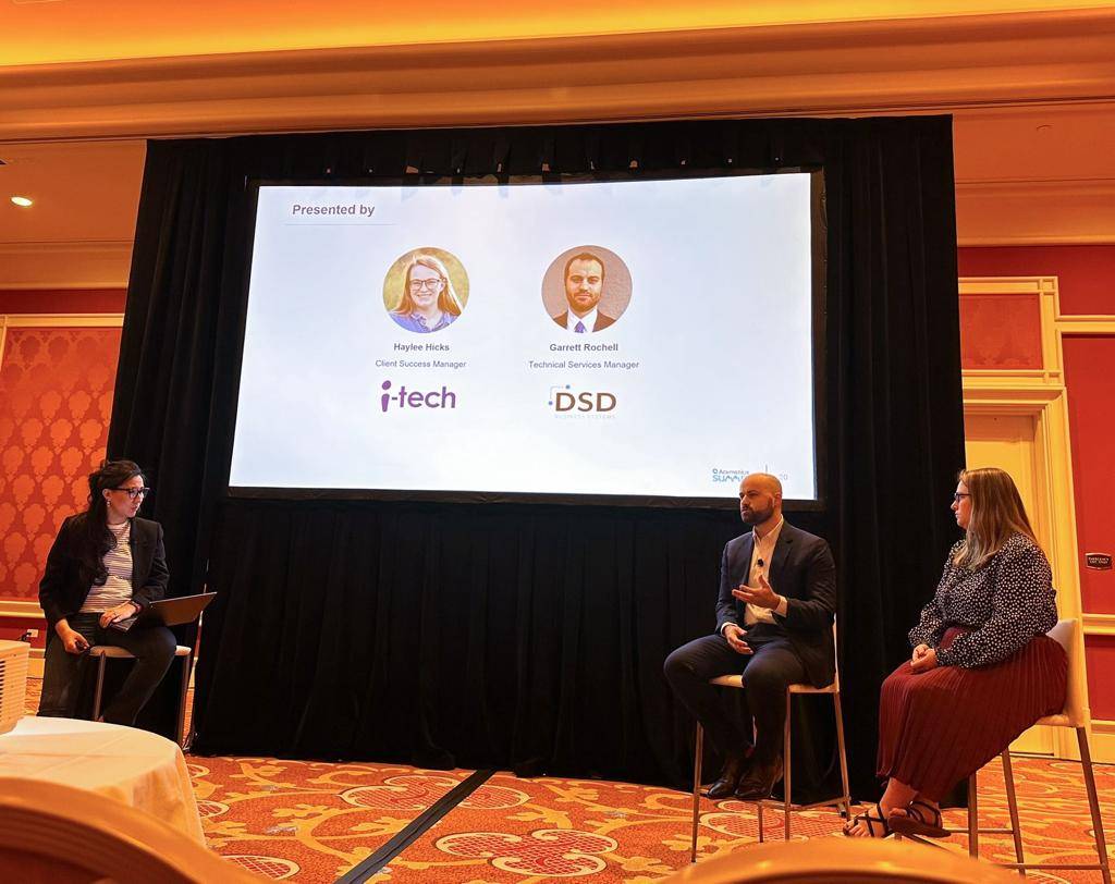 DSD Garrett presenting DSD's Consulting Methodology for other partners