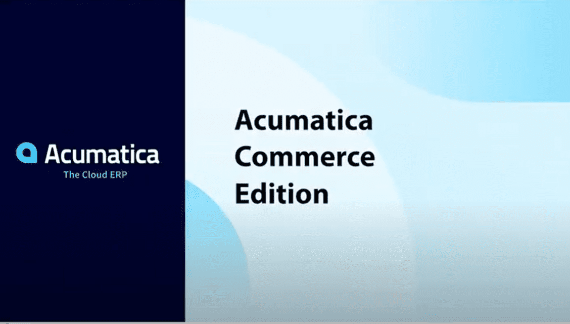 Acumatica Retail Edition- Product Tour