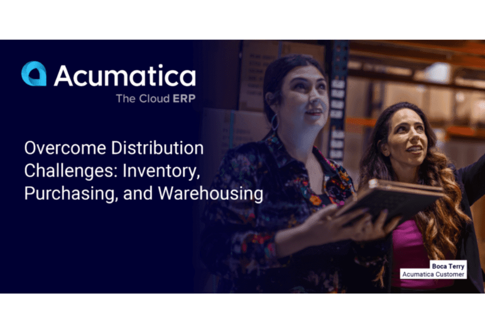 Overcome Distribution Challenges Inventory, Purchasing, and Warehousing