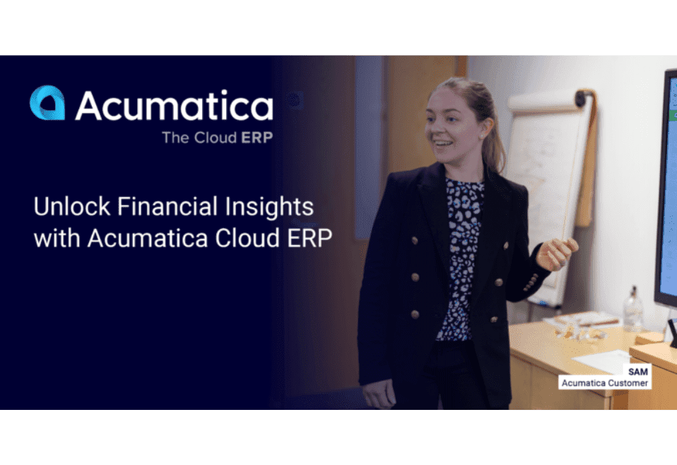 Unlock Financial Insights with Acumatica Cloud ERP