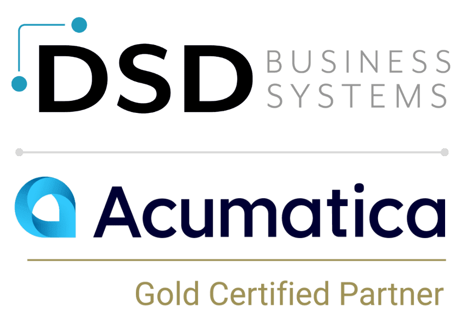 DSD x Acumatica Gold Certified Partner Badge