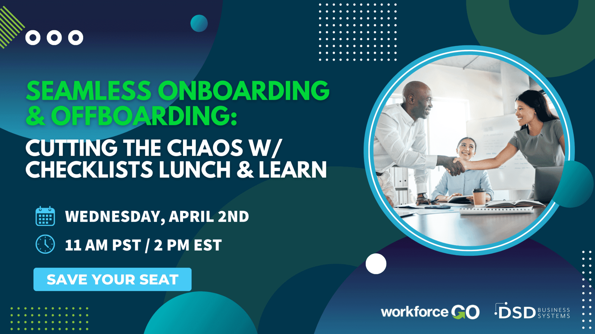 Seamless Onboarding & Offboarding: Cutting the Chaos w/ Checklists Lunch & Learn