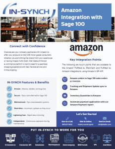 Amazon Integration with Sage 100