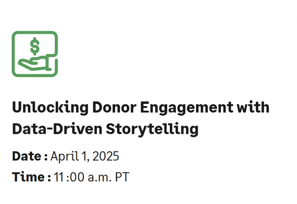 Unlocking Donor Engagement with Data-Driven Storytelling