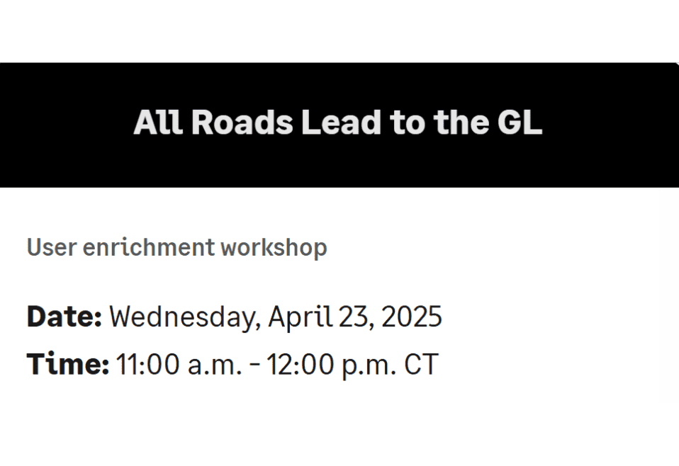 All Roads Lead to the GL