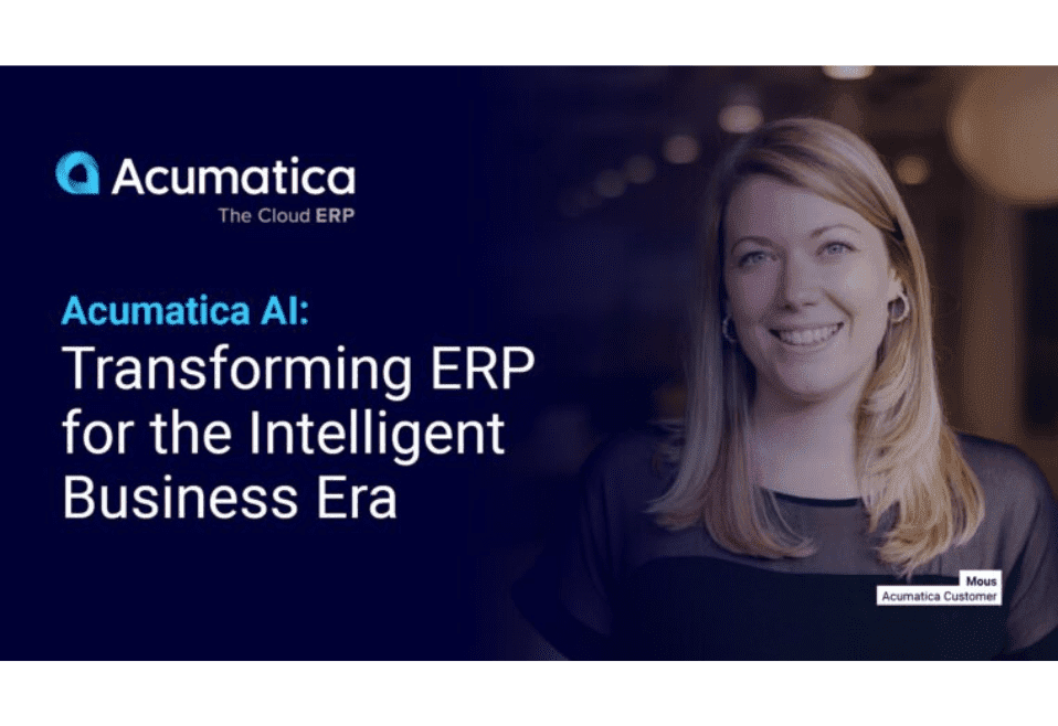 Acumatica AI: Transforming ERP for the Intelligent Business Era