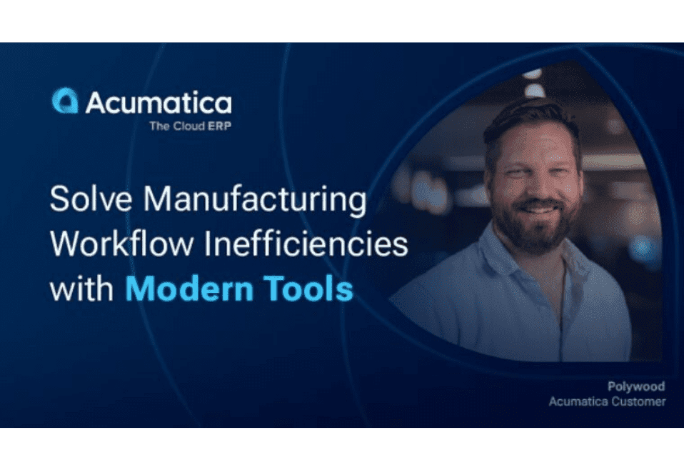 Solve Manufacturing Workflow Inefficiencies with Modern Tools