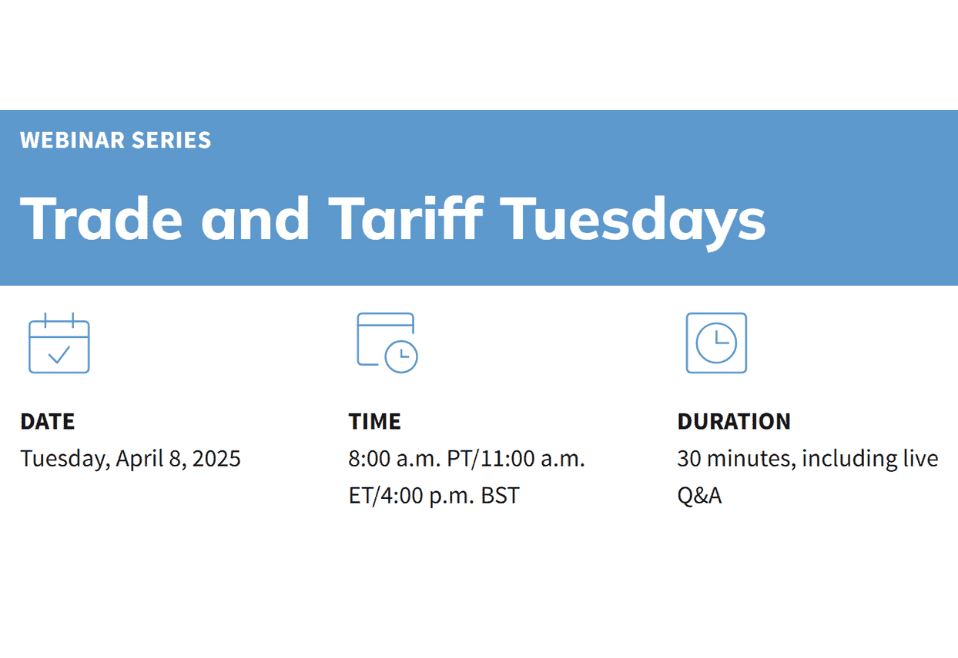 Trade and Tariff Tuesdays
