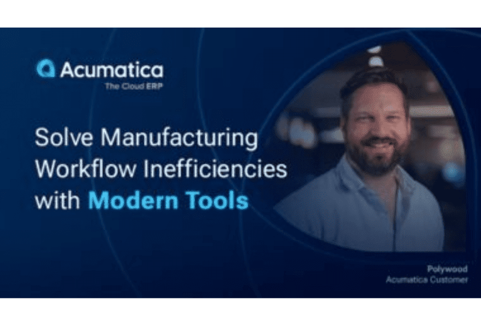 Solve Manufacturing Workflow Inefficiencies with Modern Tools