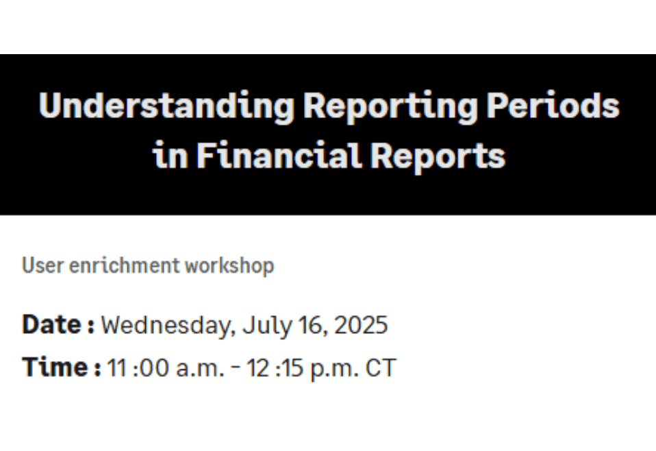 Understanding Reporting Periods in Financial Reports