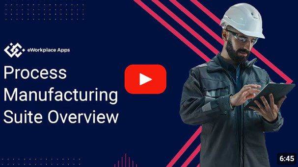 Process Manufacturing Suite - Overview