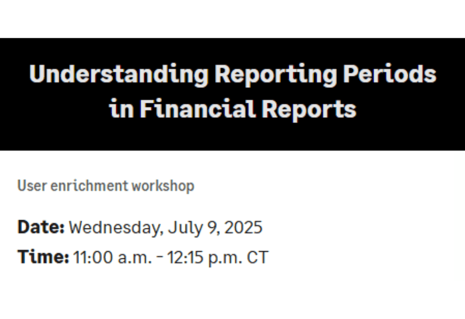 Understanding Reporting Periods in Financial Reports