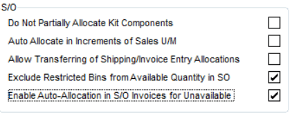 SO Invoice Auto-Allocation for Unavailable Quantities