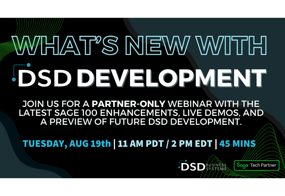 Partner Only: What's New with DSD Development