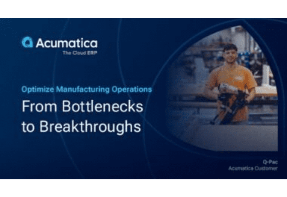 Optimize Manfacturing Operations: From Bottlenecks to Breakthroughs