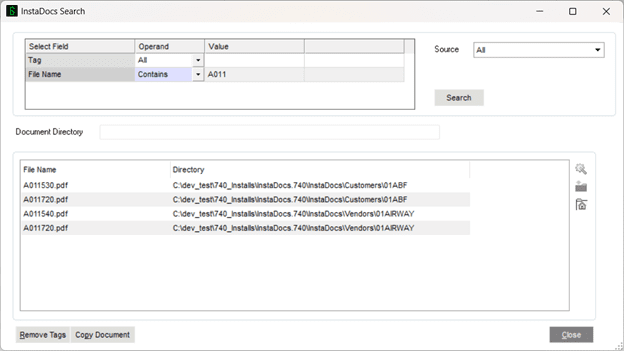 Enhanced Document Search in InstaDocs Super Search