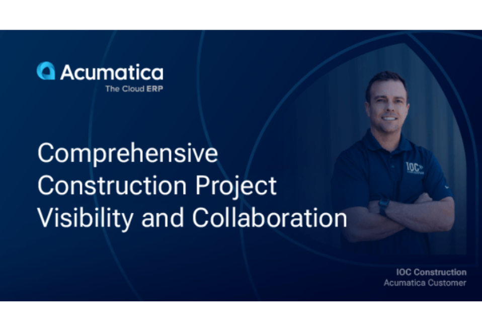 Comprehensive Construction Project Visibility and Collaboration